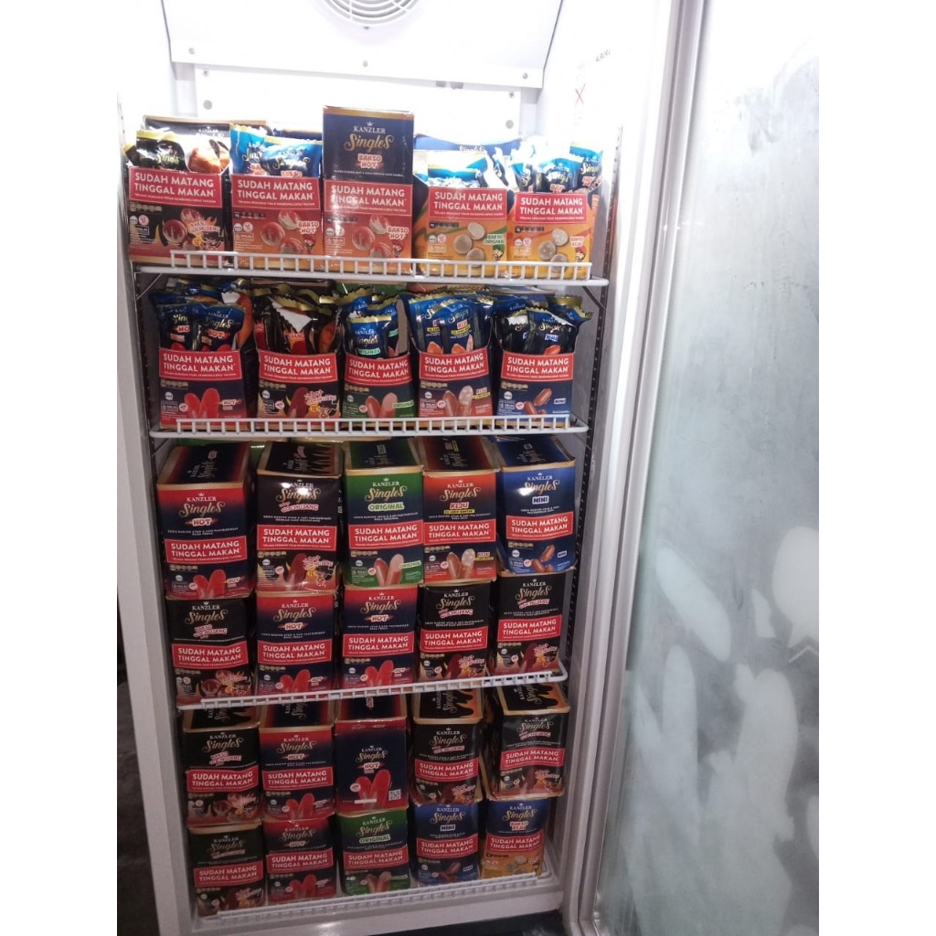 

x1 Box/12pcs KANZLER Singles Sosis *60gr-65gr* •/• Singles Bakso *48gr-55gr*