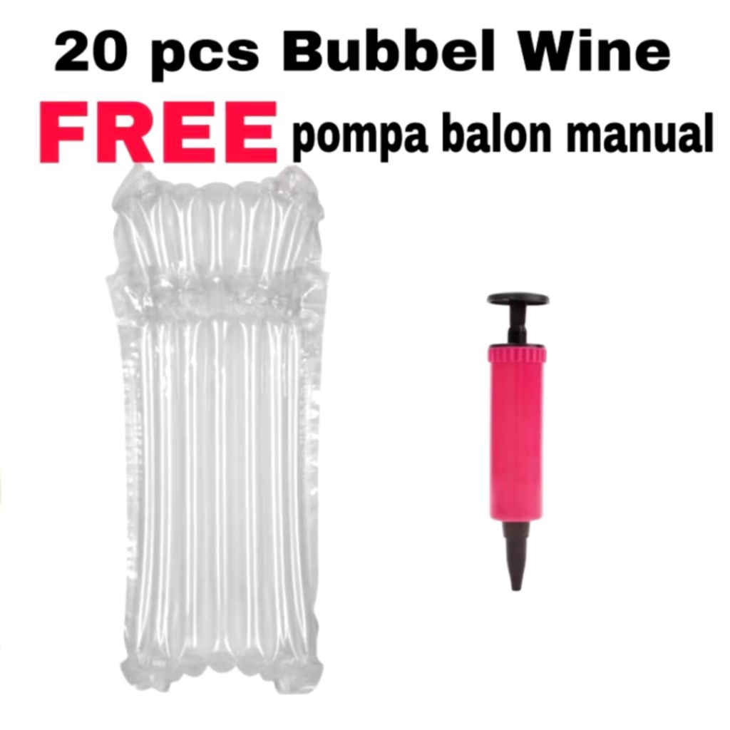 

Bubble Wine Bubble Wrap Plus Pompa