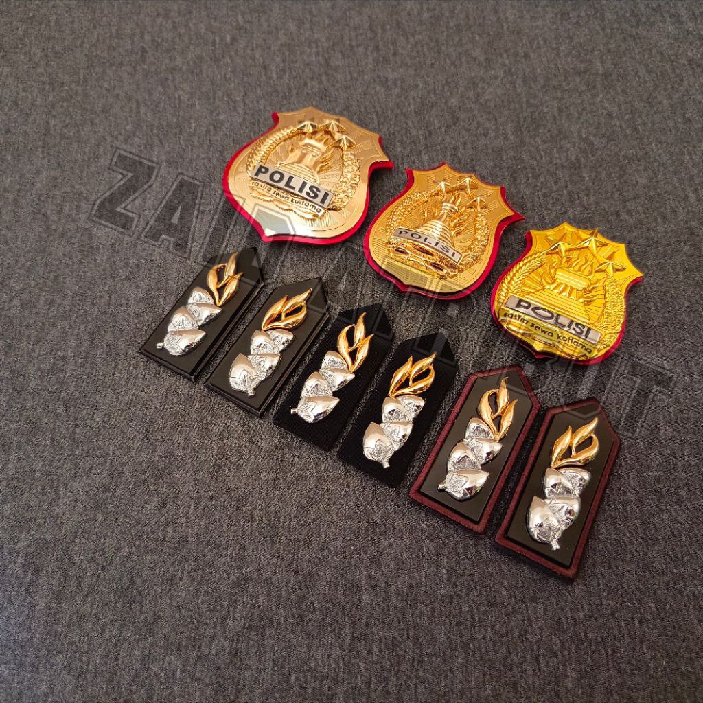 MONOGRAM PDU POLRI / MONOGRAM PDH POLRI LIS BORDIL / MONOGRAM PDH POLRI FULL MIKA