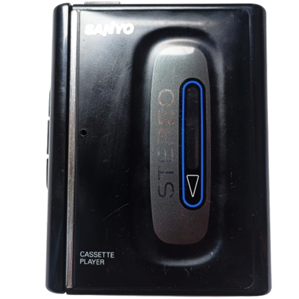 audio - WALKMAN SANYO MGP21 STEREO CASSETTE TAPE PLAYER - pemutar kaset pita