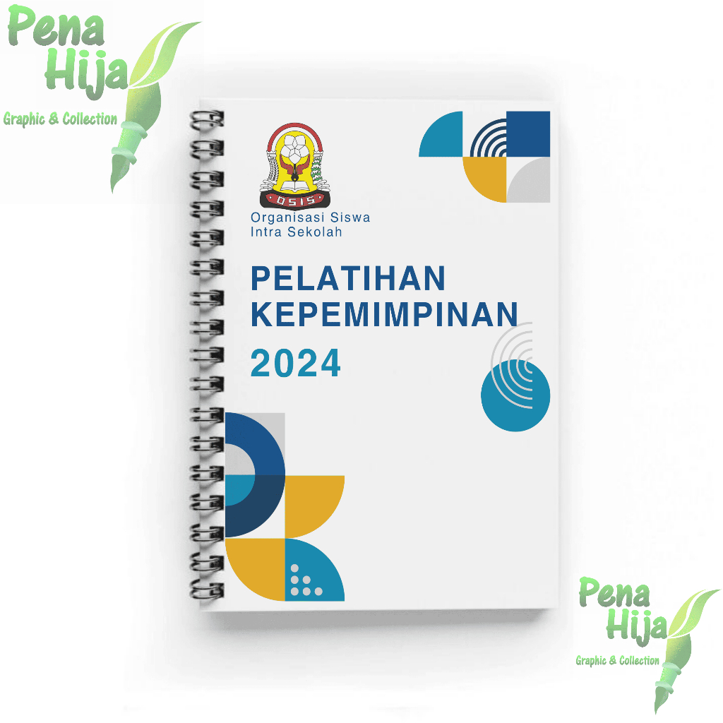 

Blocknote seminar dengan jilid spiral ukuran A5