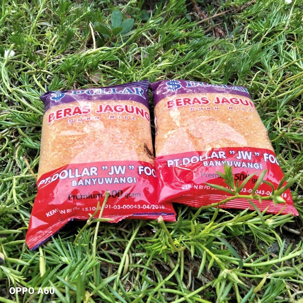 

[1 Kilo] Beras Jagung Dollar Kemasan 500 Gram