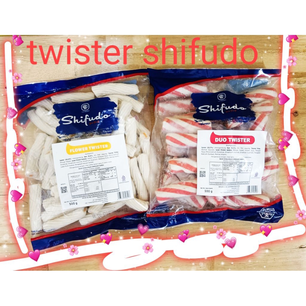 

DUO TWISTER N TWISTER FLOWER SHIFUDO 500GR STEAMBOAT