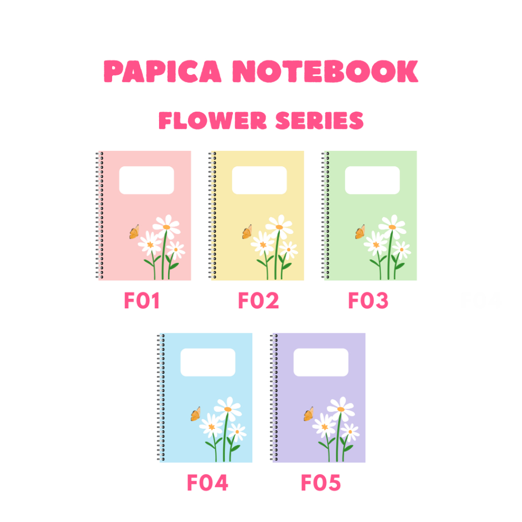 

Papica Notebook A5 – Flower Series