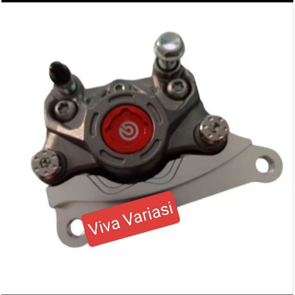 PAKET KALIPER 2 PISTON BELAKANG YAMAHA NMAX OLD + BREKET PNP NMAX OLD