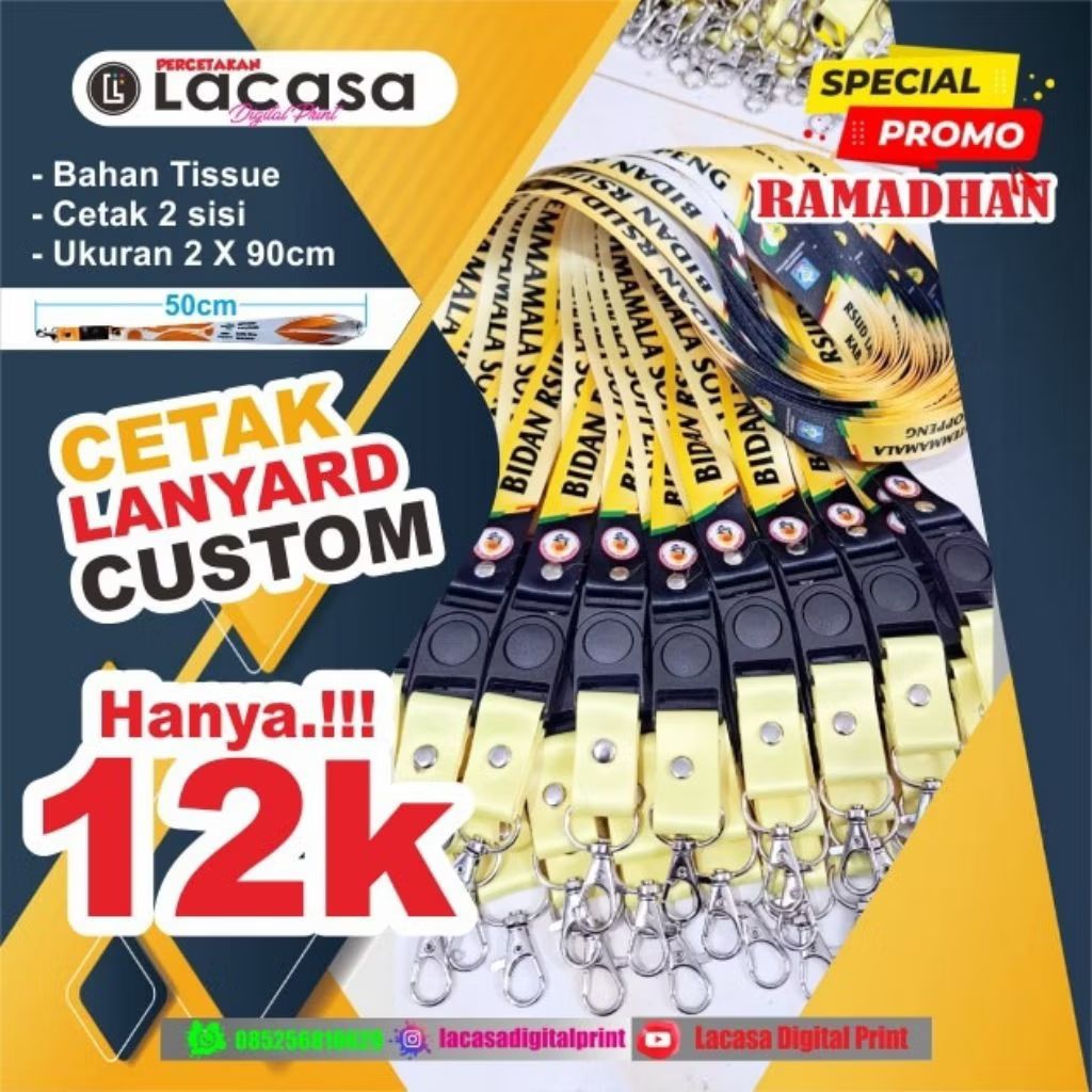 

Lanyard Id Card | Gantungan Id Card | Lanyard Custom Murah | Lanyard Id Card Custom