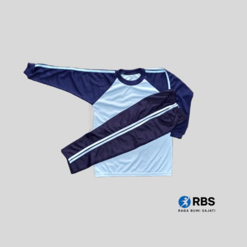Setelan Baju Olahraga Anak PAUD TK / Pakaian Olahraga Anak paud RA dan TK (BISA SABLON)