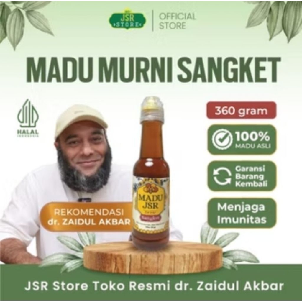 

Madu Sangket Dr Zaidul Akbar Asli 100% Produk JSR 360gr