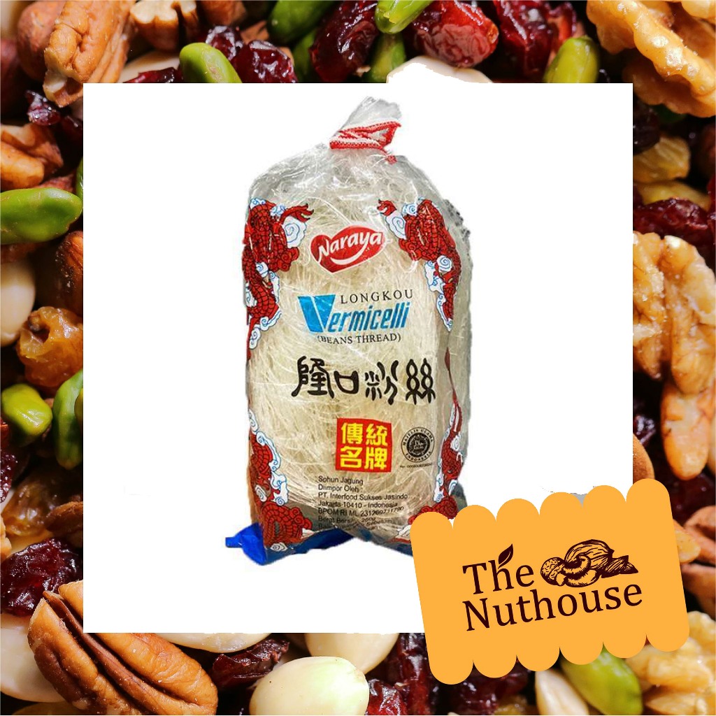

Naraya Vermicelli Soun 500gr [BESAR] / Long Kow Suun / Sohun / Longkou Beans Thread [Vegetarian]