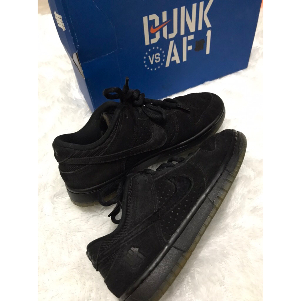 Preloved Undefeated x Nike Dunk Low “Undefeated vs AF1 Size 40 Legit Authentic