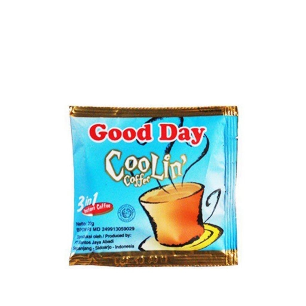 

Good Day Coolin 20gr, 1 Renteng isi 10 Sachet