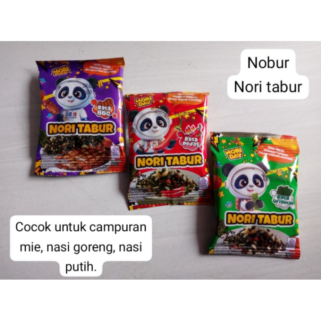 

(PROMO MURAH) Nori Tabur wijen 5gr sachet Halal Nori rumput laut pedas original bbq cocok untuk campuran mie nasi goreng promo termurah sale