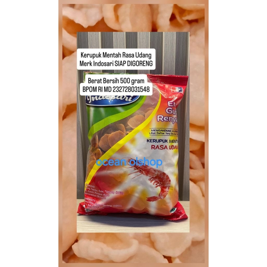 

Kerupuk udang indosari