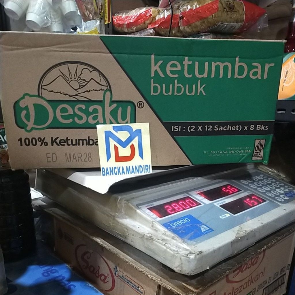 

ketumbar bubuk desaku 1 karton [ ketumbar murni ]