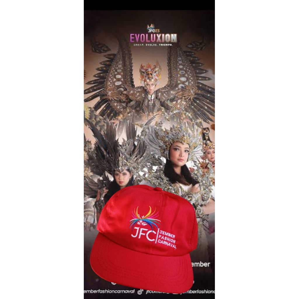 Topi JFC (Jember Fashion Carnaval)