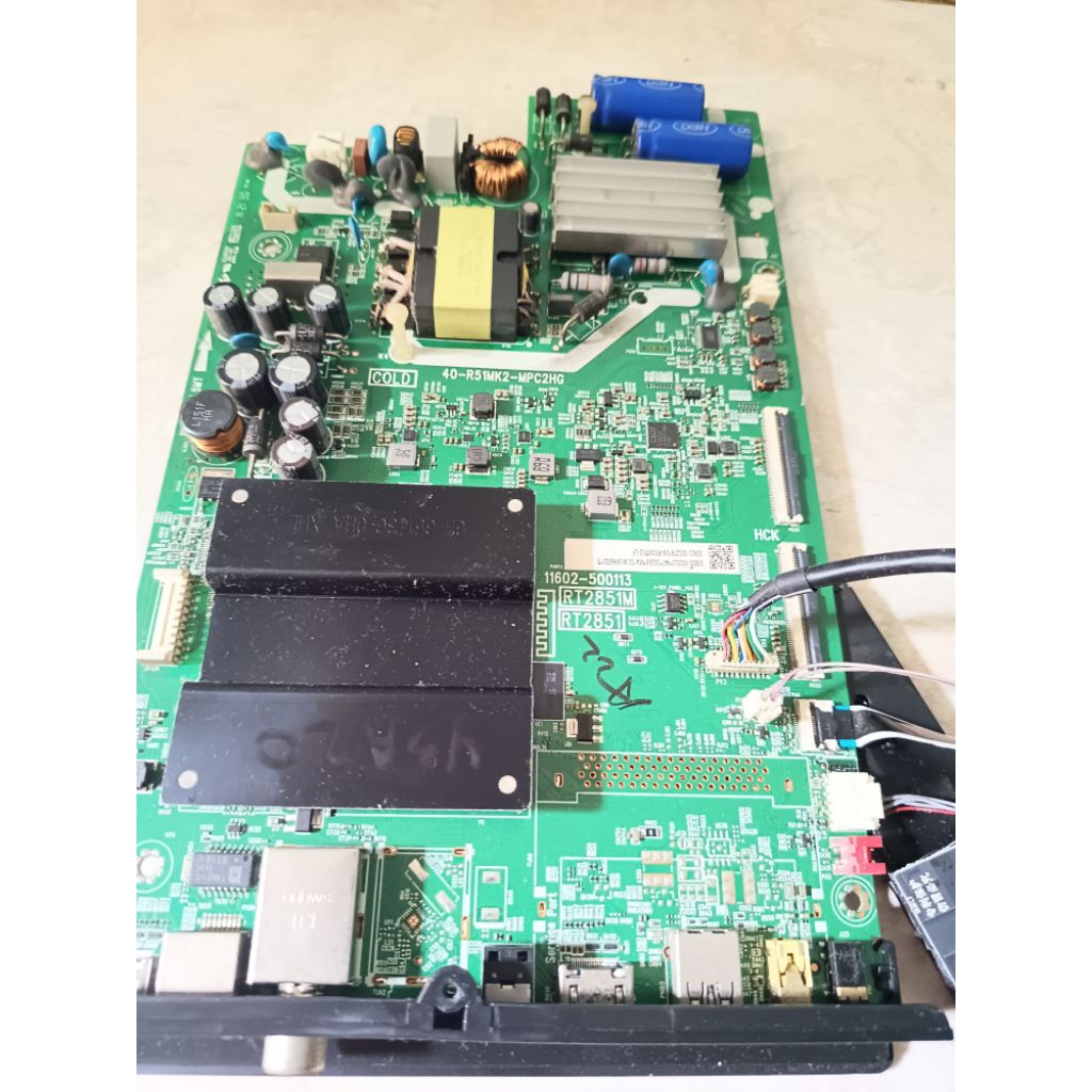 mainboard tv tcl 43A20 ori cabutan