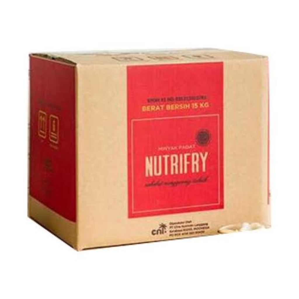 

Minyak goreng Nutrifry, Minyak padat buat crispy