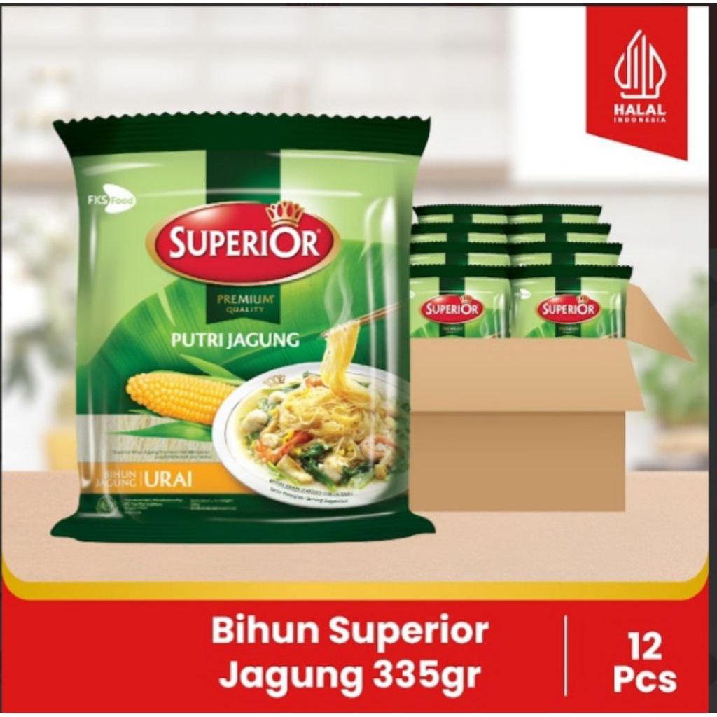 

Paket Bundling - Bihun Superior - Jagung - 12 Keping - 12pcs