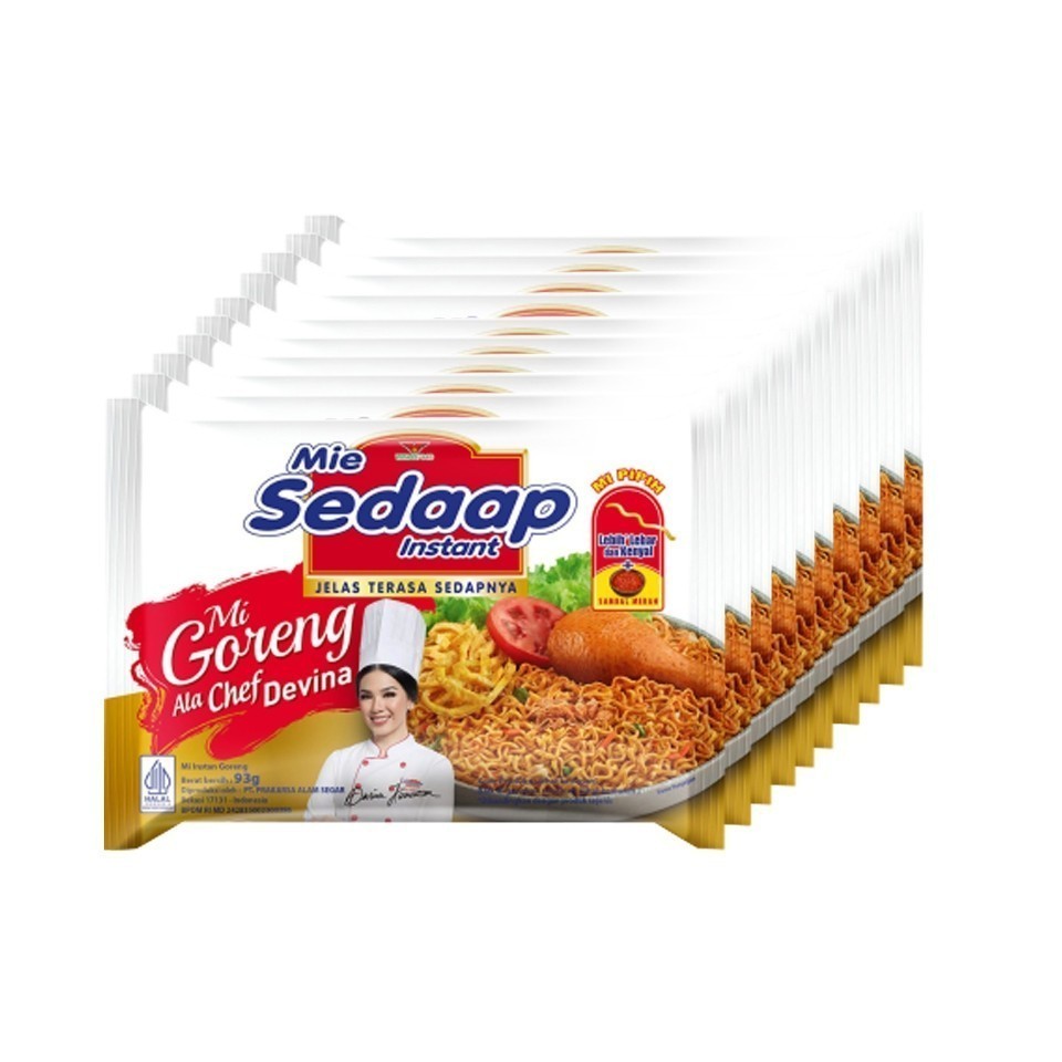 

Mie Sedaap CHEF DEVINA Goreng 1 Pcs