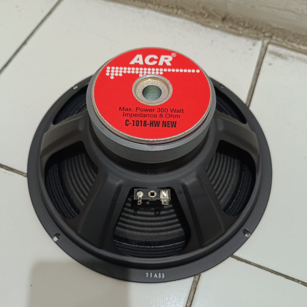 Speaker ACR 10 inch C-1018-HW ACR Full Range 300 watt / Speaker ACR Full Range C 1018 HW Original Sp