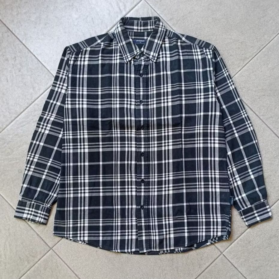 kemeja flanel lengan panjang pria unionbay