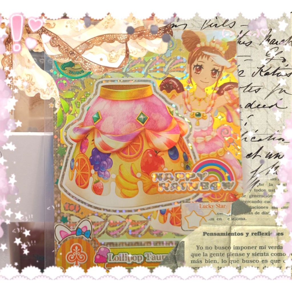 [ Aikatsu ] Otome: Lollipop Taurus Coordination ( ロリポップタウルスコーデ )