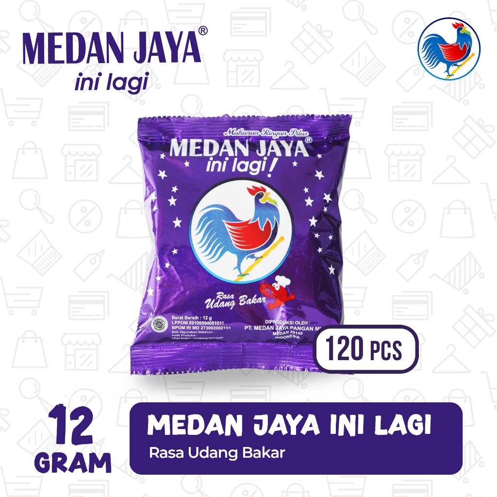 

Medan Jaya Ini Lagi rasa Udang Bakar (1 Kotak 120 pcs) 12 Gram