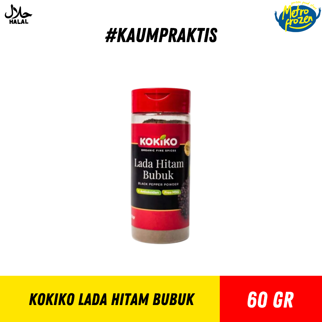 

KOKIKO Lada Hitam Bubuk 60gr