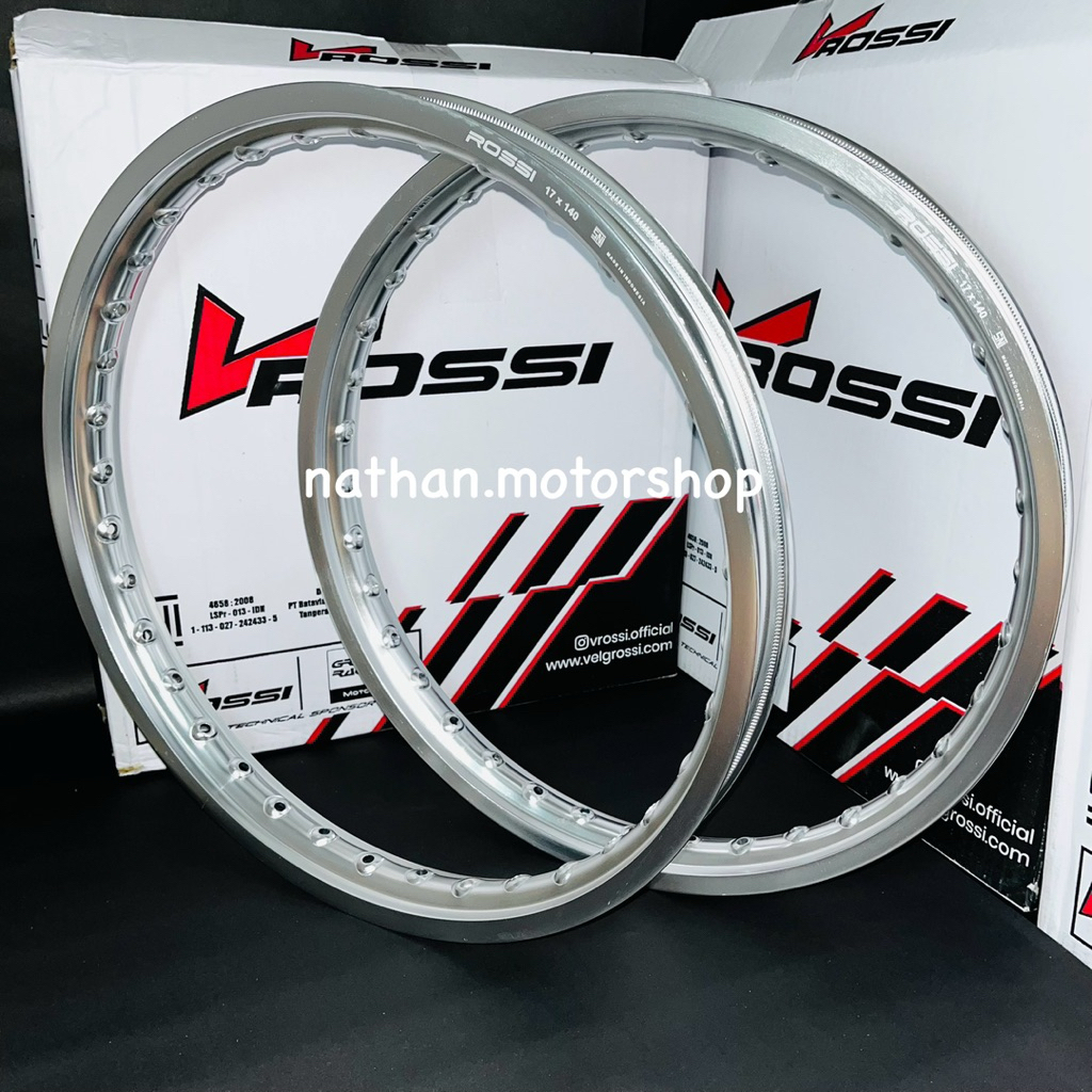 VELG VROSSI HOLE 36 RING 17 SEPASANG BISA SEMUA MOTOR VELG VROSSI