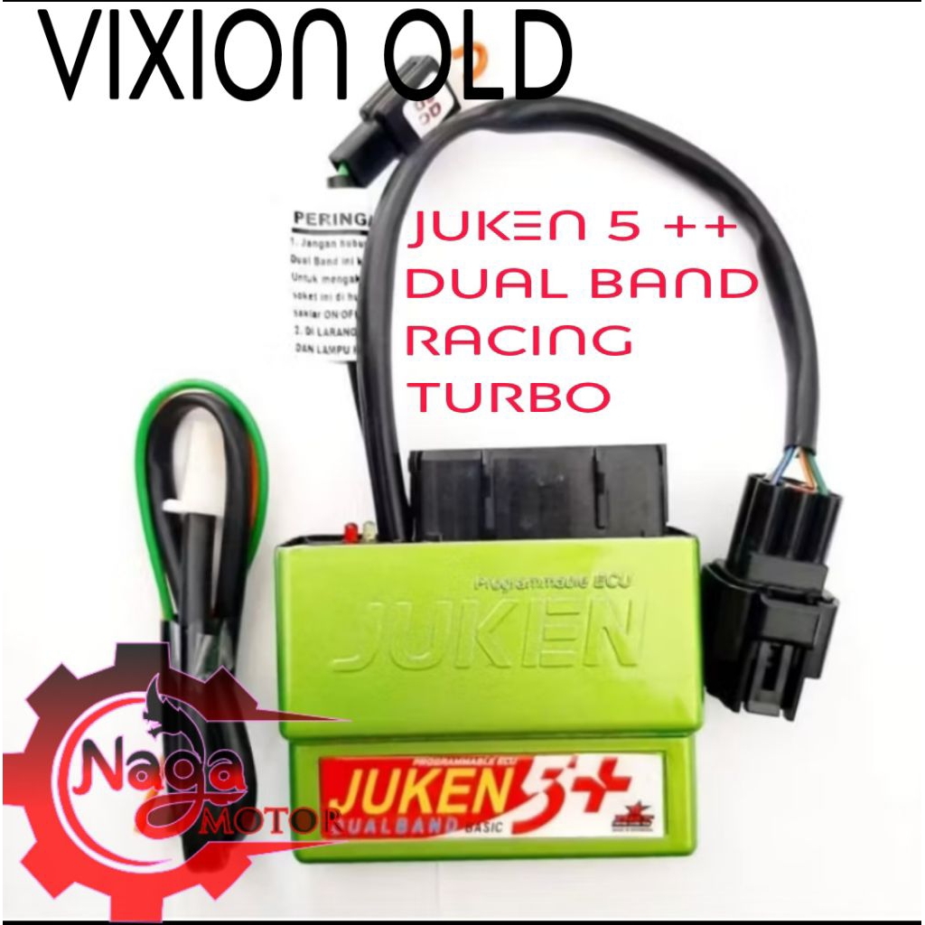 ECU JUKEN 5 ++ BRT VIXION OLD DUAL BAND/RACING TURBO