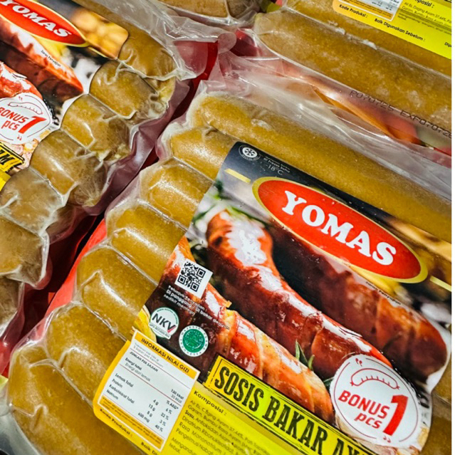 

Yomas Sosis Ayam Bakar Jumbo 500gr