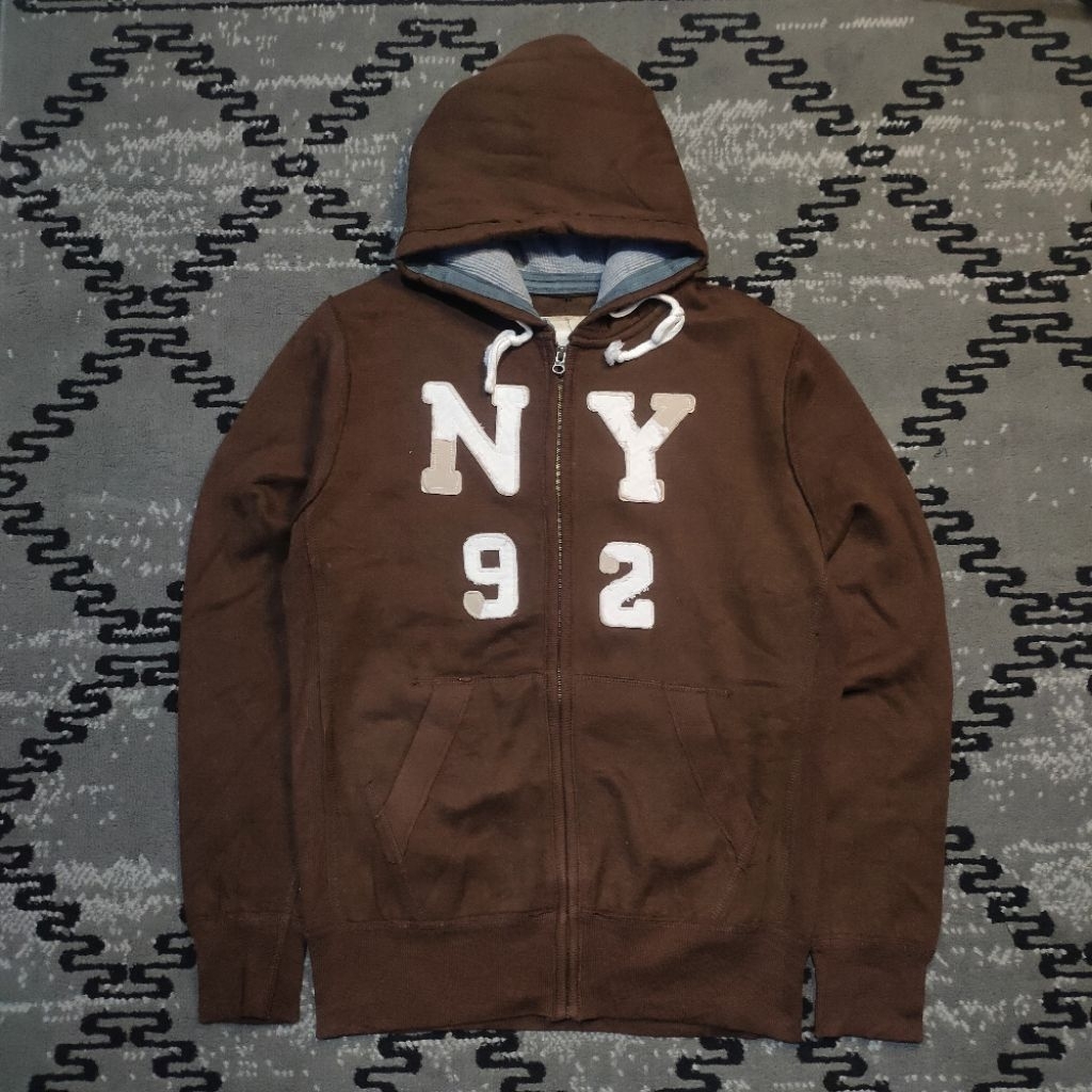 Hoodie Zipper Abercrombie NY 92 Brand