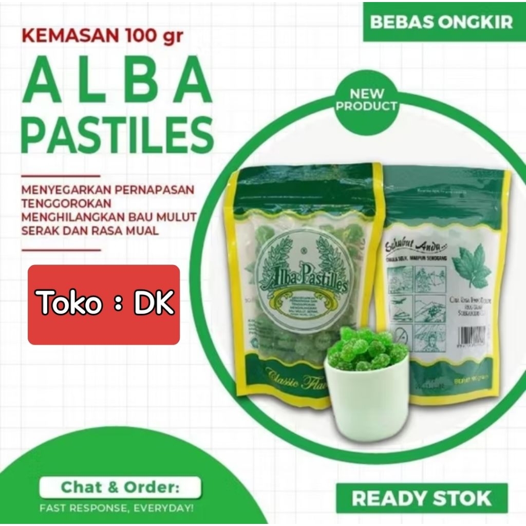 

Permen Alba Pastilles/Pastiles Original