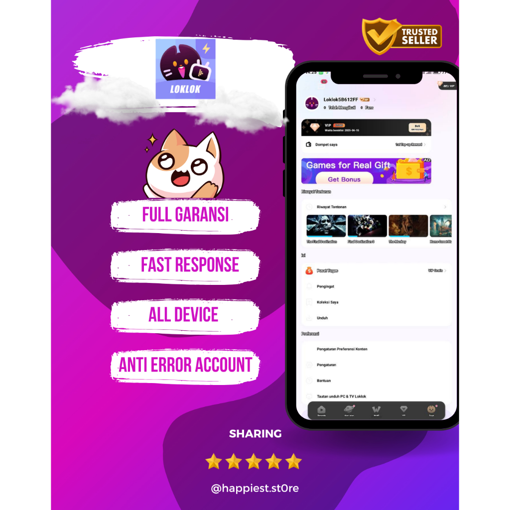 LOKLOK BERGARANSI PASTINYAA