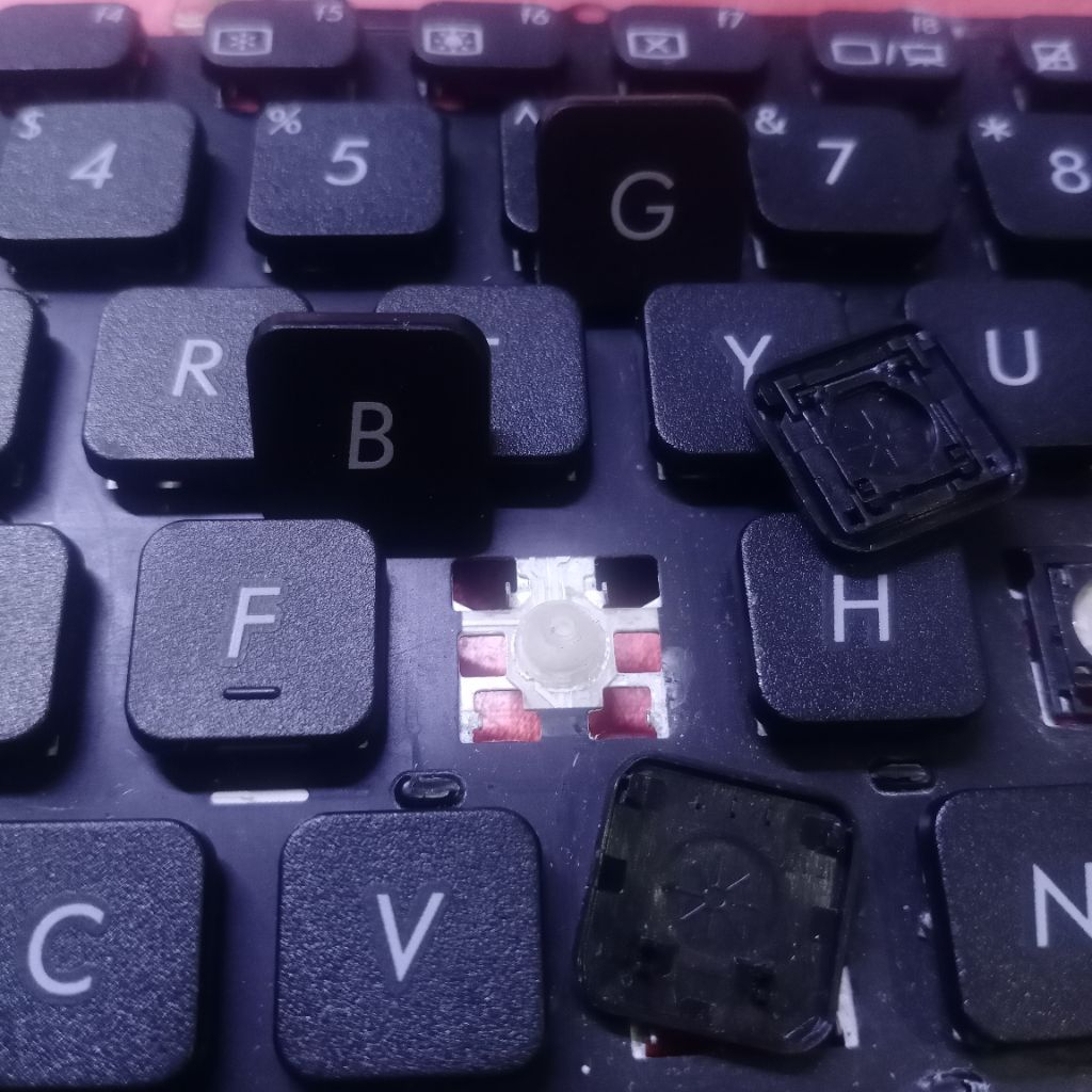 tuts tombol Keyboard laptop asus x441 x441b x441ba