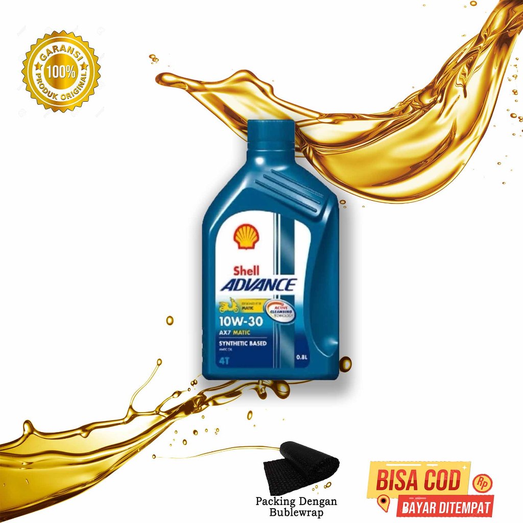 Oli Motor Shell Advance AX7 Matic Motor Matic / Shell Ax7 Matic