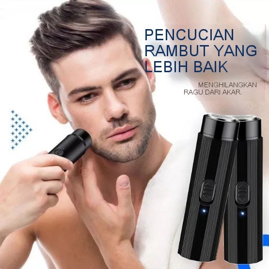 Alat Cukur Jenggot Elektrik Mini Portable - Alat Cukur Kumis / Jenggot