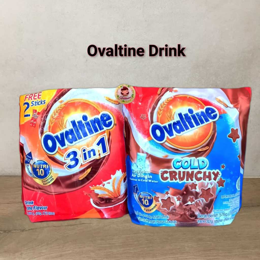 

Ovaltine Cold Crunchy Ovaltine 3IN1 sereal chocolate malt ( ds bgr )