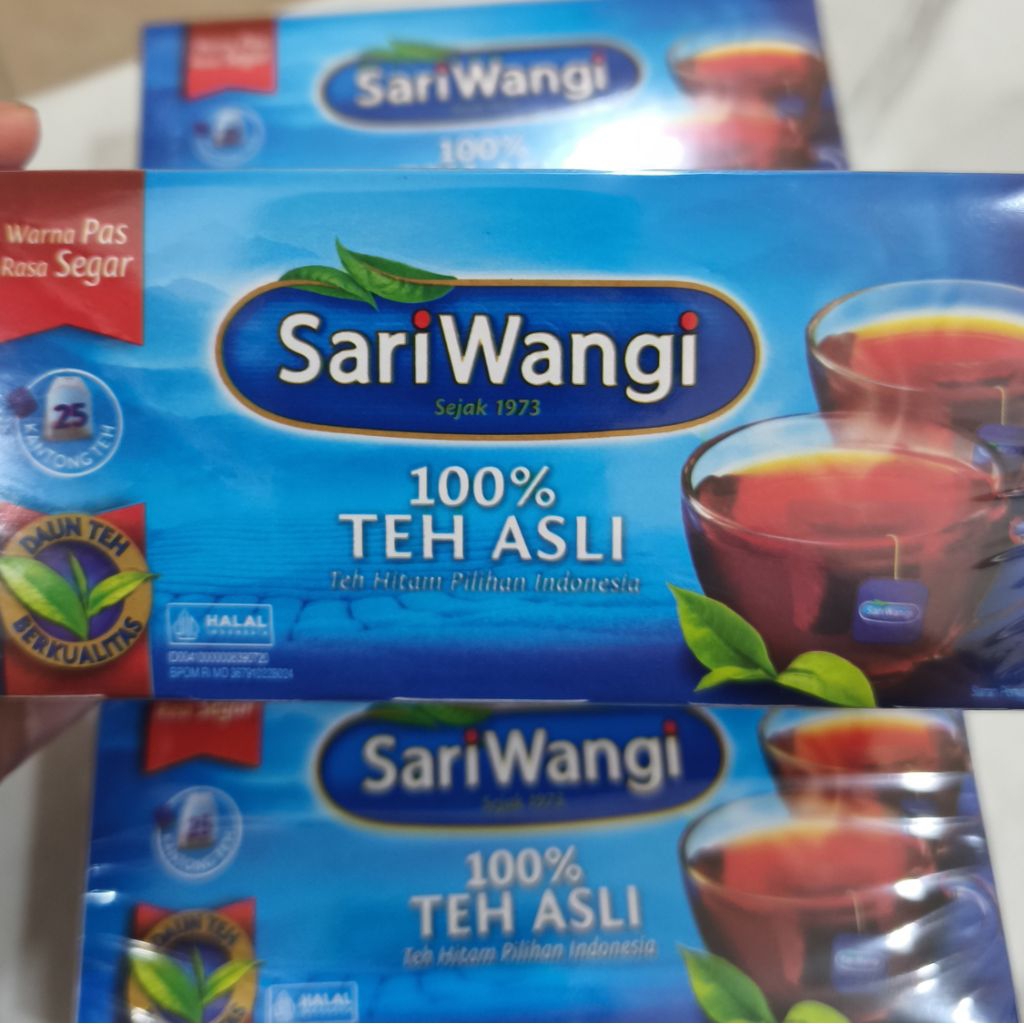 

Teh Celup Sari Wangi Box isi 25 kantong