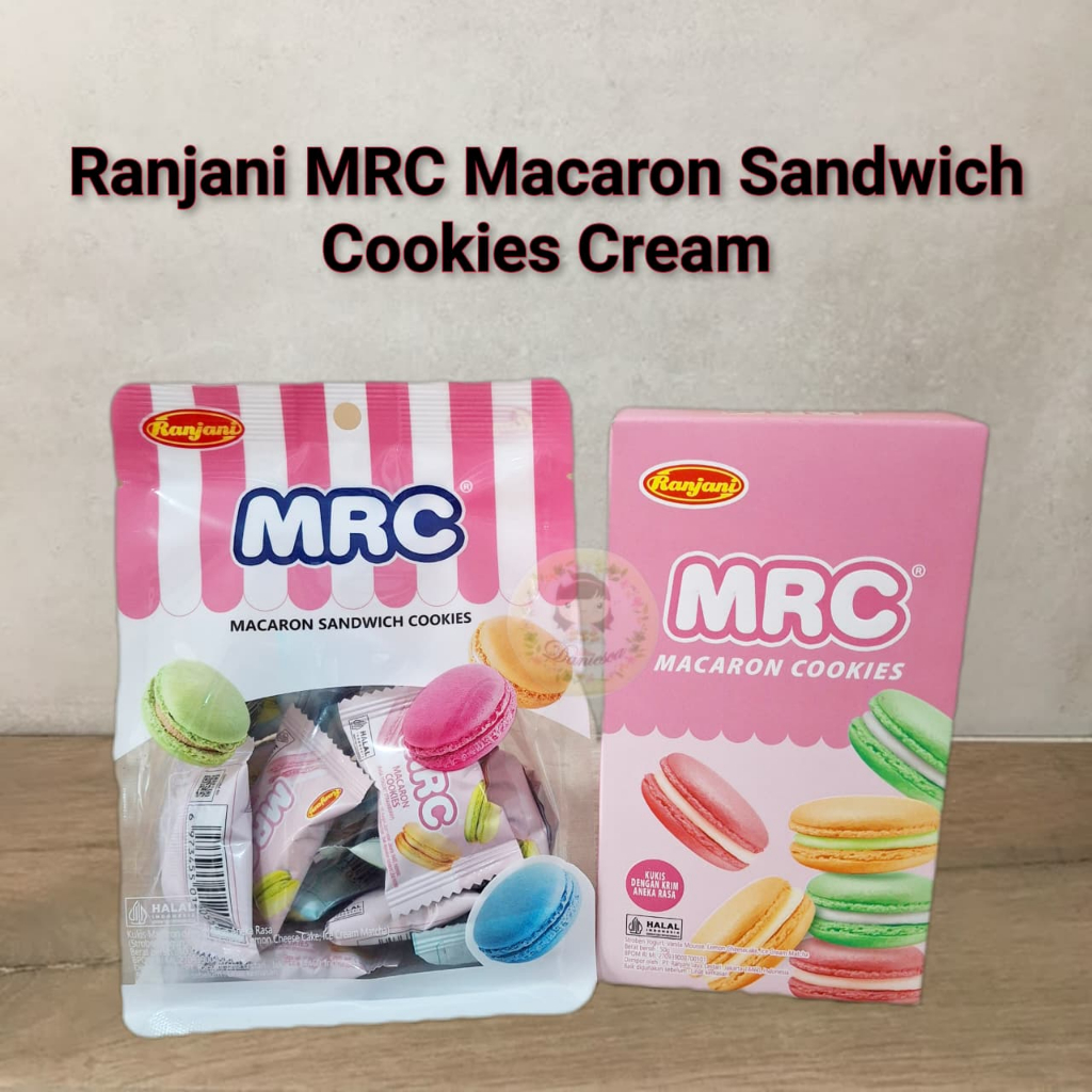 

Ranjani MRC macaron sandwich cookies dengan krim aneka rasa ( ds bgr )