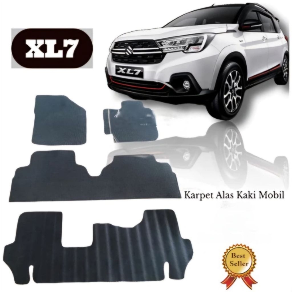 Karpet Karet Matras Mobil Suzuki XL7 / Karpet Lantai Mobil Suzuki XL7  full set