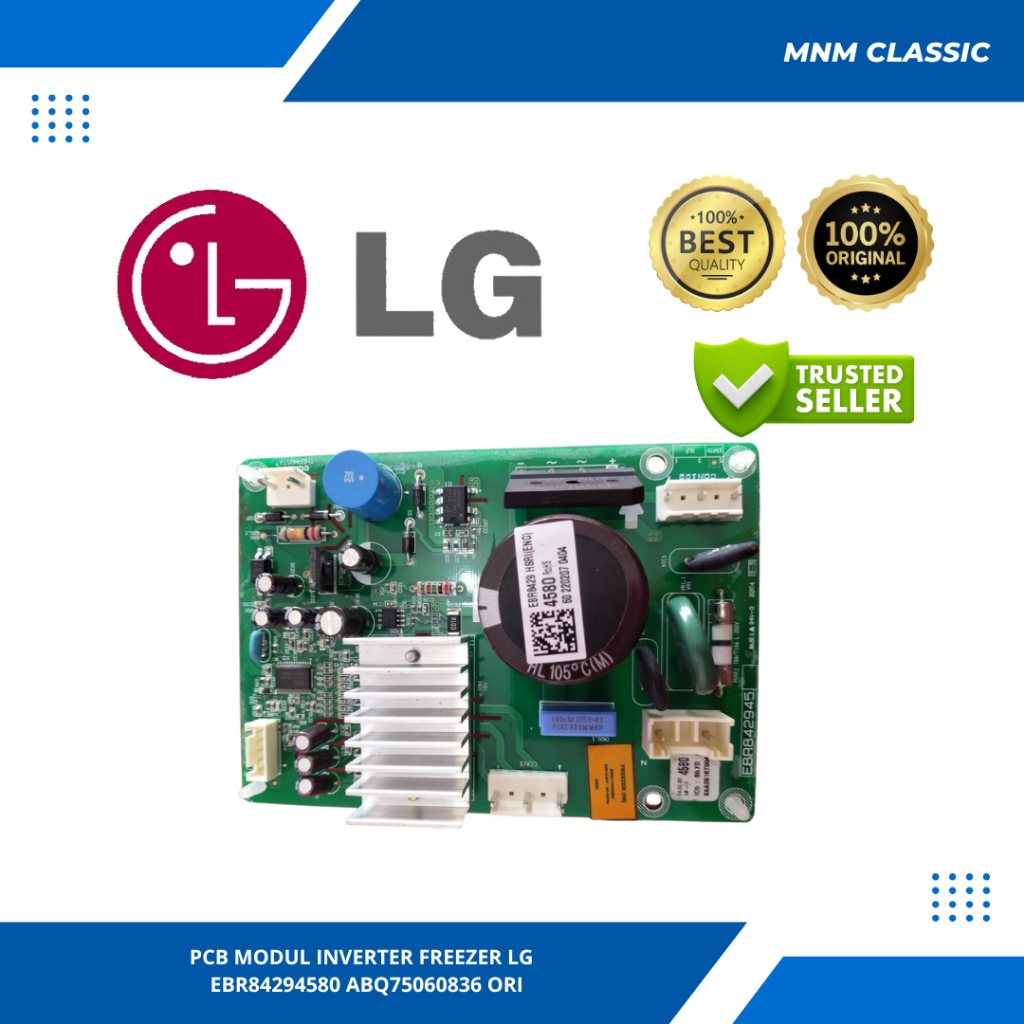 PCB MODUL INVERTER FREEZER LG GN-INV304SW EBR84294580 ABQ75060836 ORI