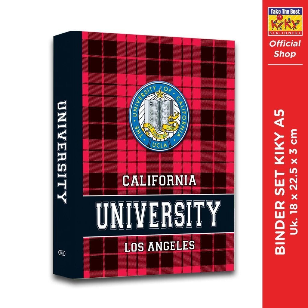 

KIKY Binder Set. A5 (Uk. 18 x 22.5 x 3 cm) - 1 Pcs