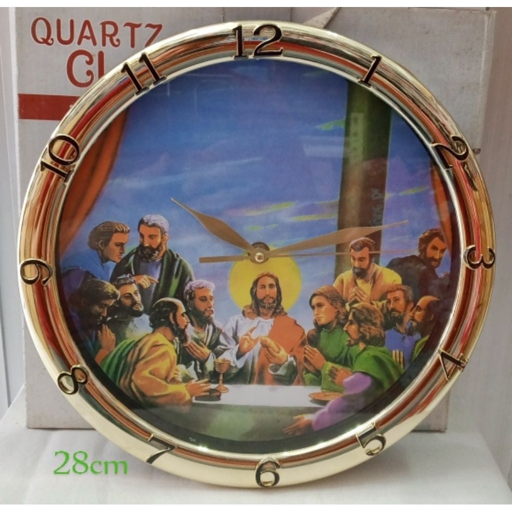 JAM DINDING GAMBAR YESUS