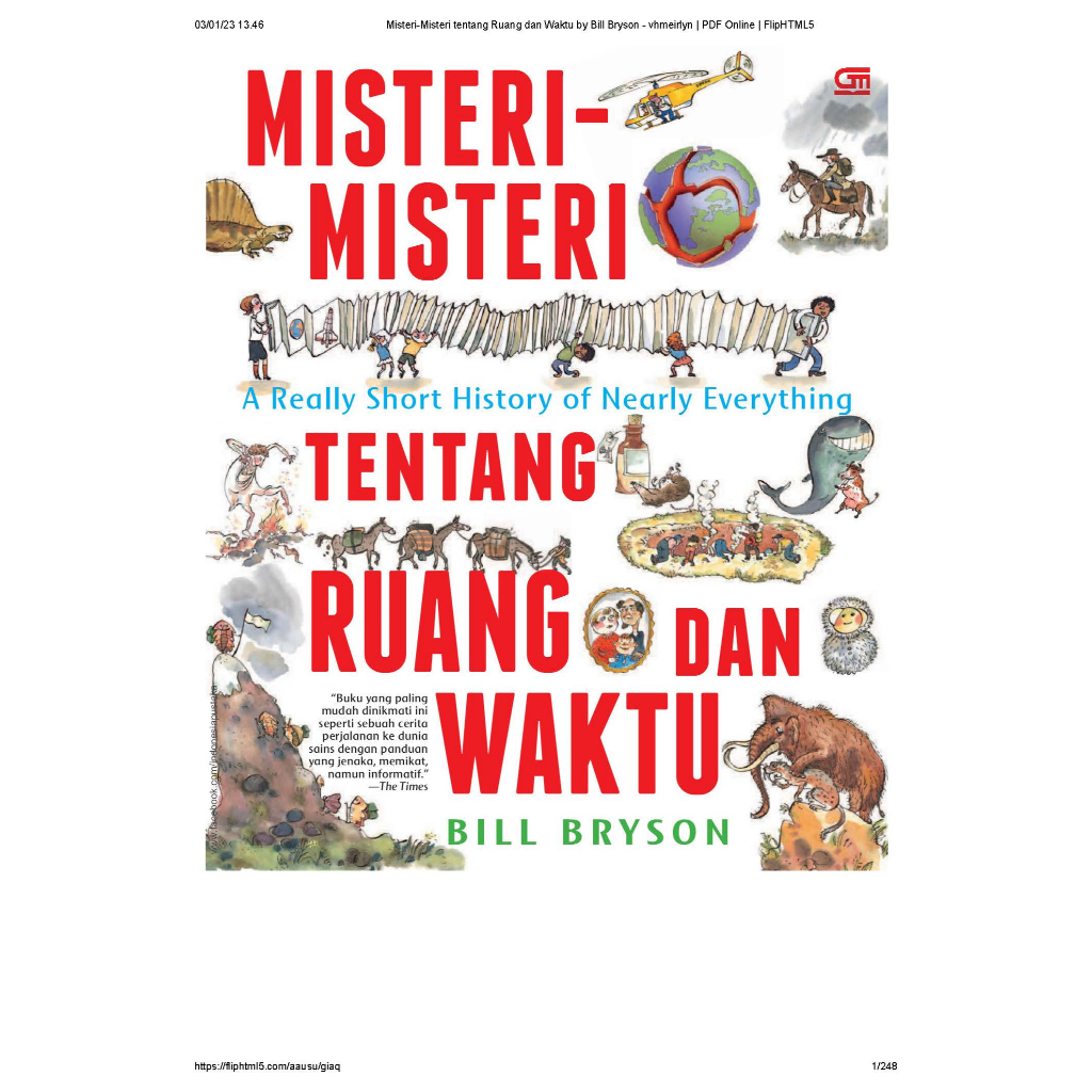 A Really Short History of Nearly Everything Misteri- Misteri Tentang Ruang dan Waktu