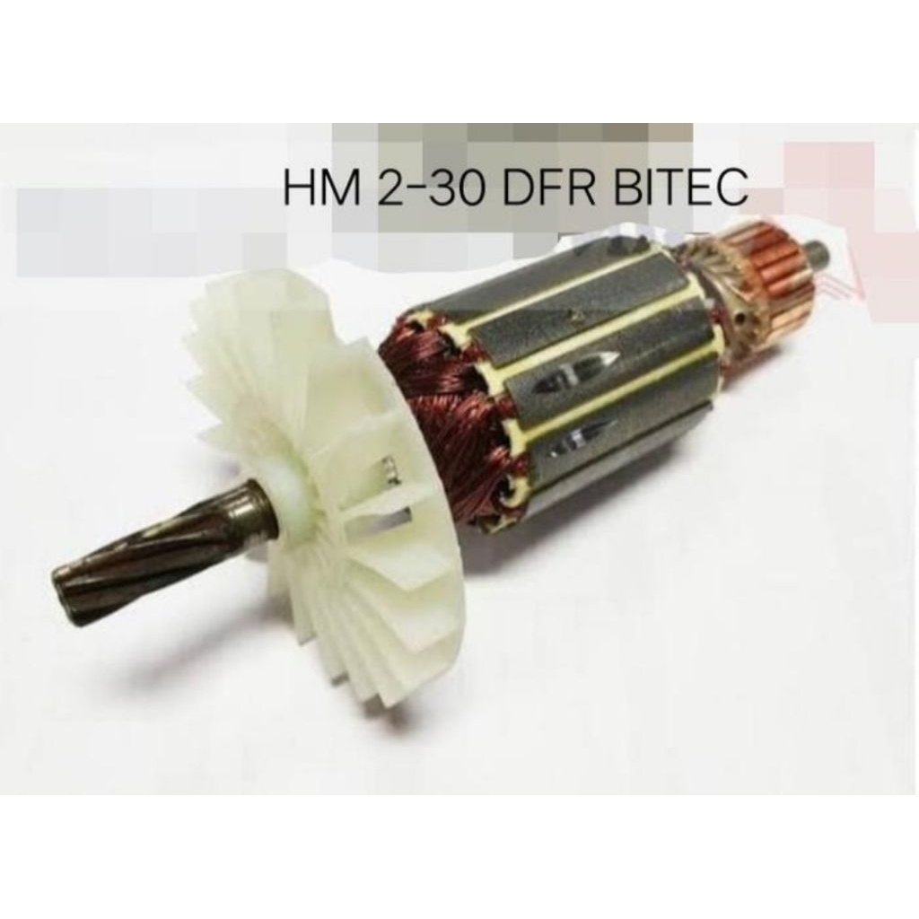 armature HM 2-30 DFR HM2-30 Bitec bor hammer bobok angker rotor bitec