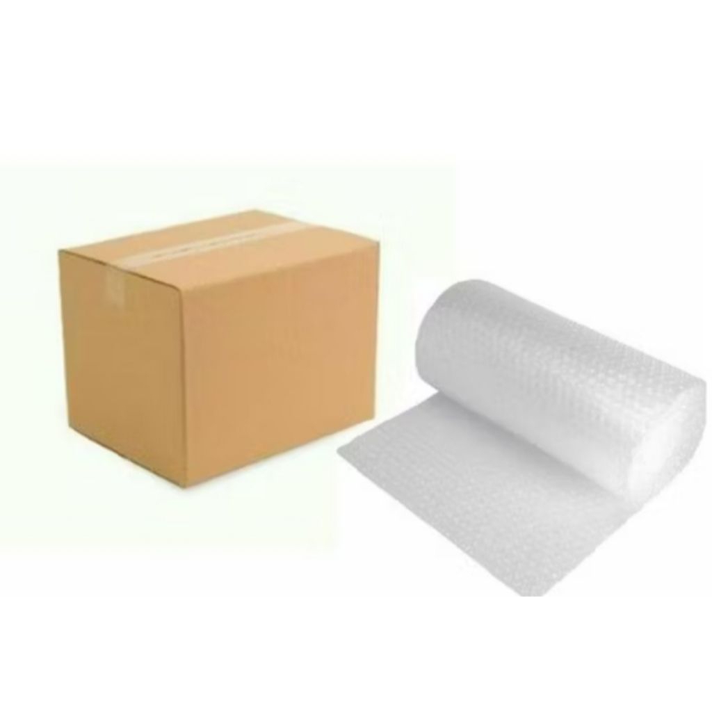 

Bubble & kardus tambahan untuk tambahan packing