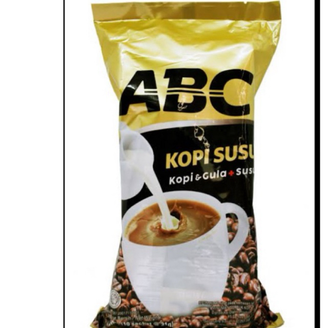

Kopi ABC Susu Isi 10 Sachet
