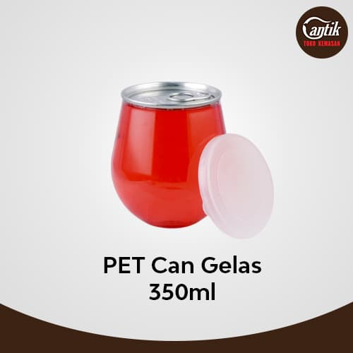 

PET CAN GELAS 350 ML + ALUM JUICE ISI 378 PCS