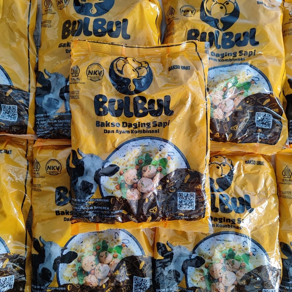 

Bakso URAT Bulbul Kemasan Besar Isi 50